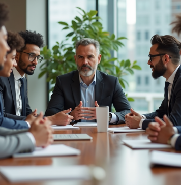 Diversité et inclusion : quelle différence ? Comment les aborder en entreprise ? Groupe divers d'professionnels en réunion de travail